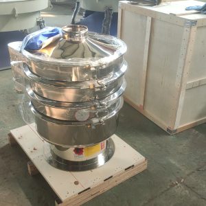 MÁY SÀNG RUNG TRÒN 3 TẦNG D600MM FULL INOX SIÊU ÂM