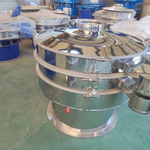 MÁY SÀNG RUNG TRÒN 2 TẦNG FULL INOX D1200MM SIÊU ÂM